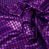 Lamé Check Purple