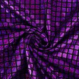 Lamé Check Purple