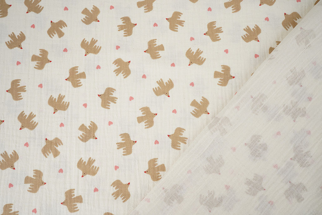 Hydrofiel Organic Vogels Naturel