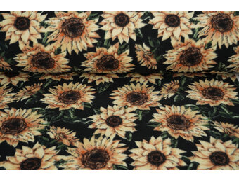 Printed Polar Sunflower