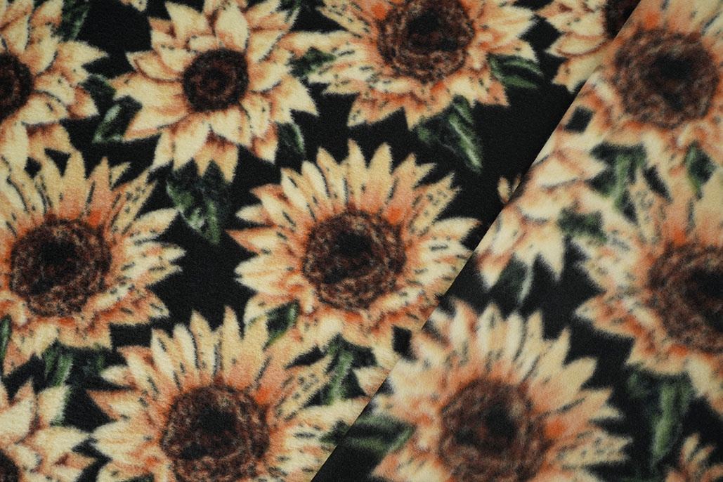 Bedruckte Polar Sonnenblume