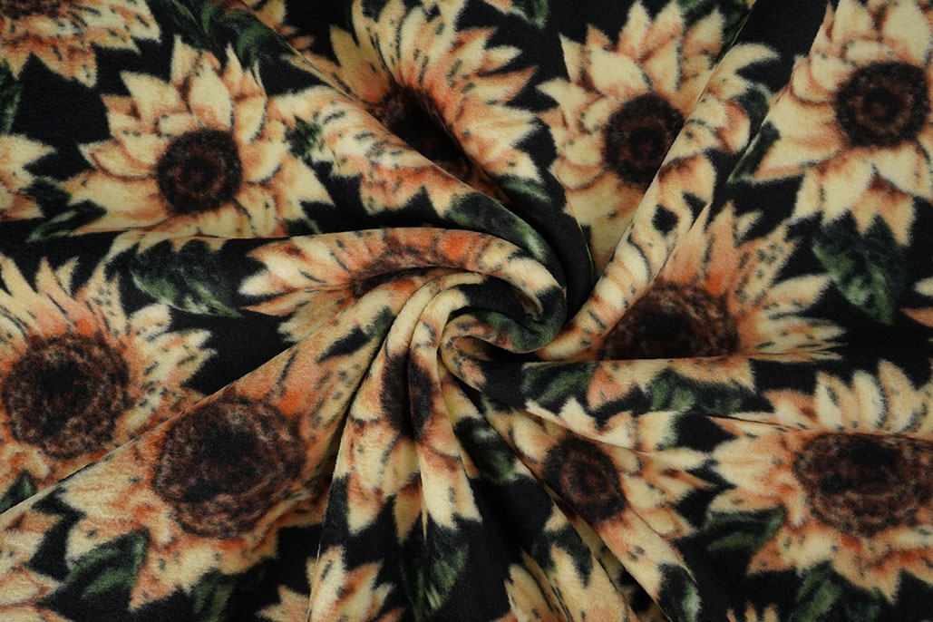 Bedruckte Polar Sonnenblume