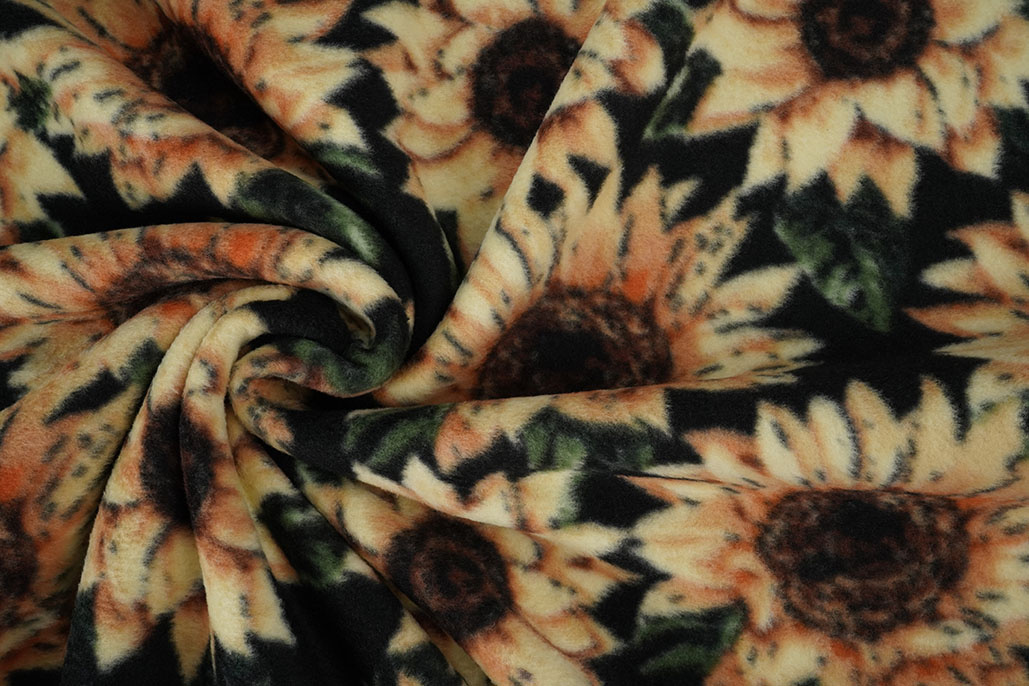 Bedruckte Polar Sonnenblume