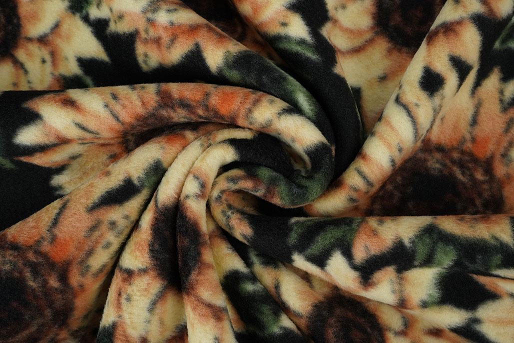 Printed Polar Sunflower