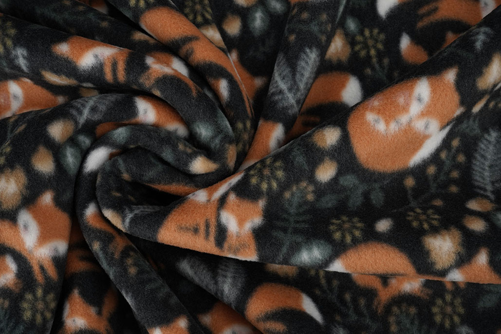 Bedruckte Polar Füchse