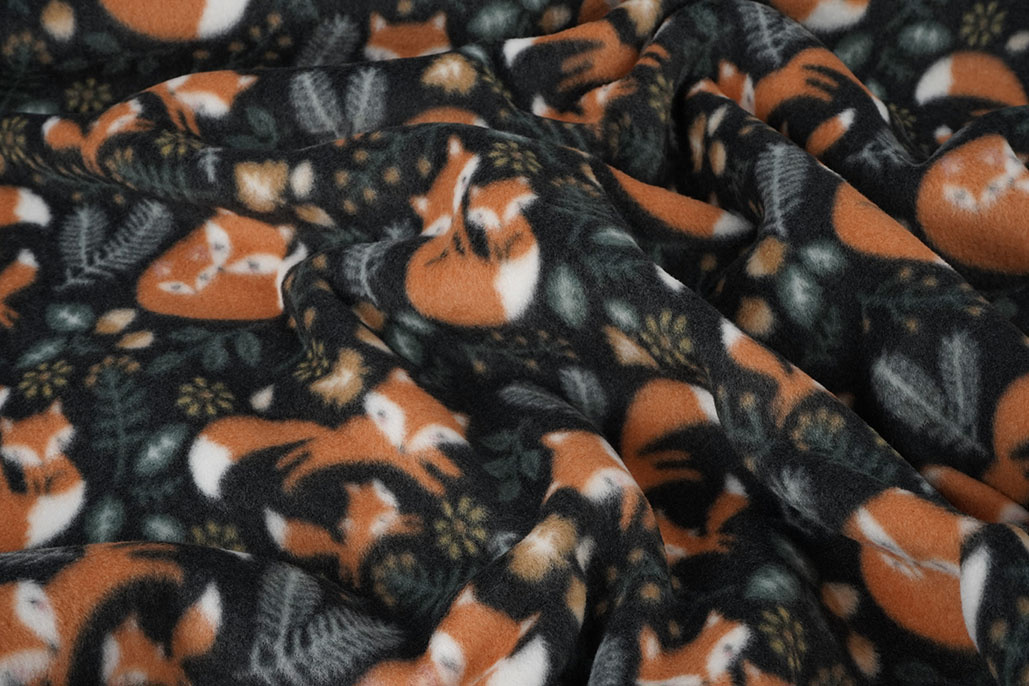 Bedrukte Polar Vosjes