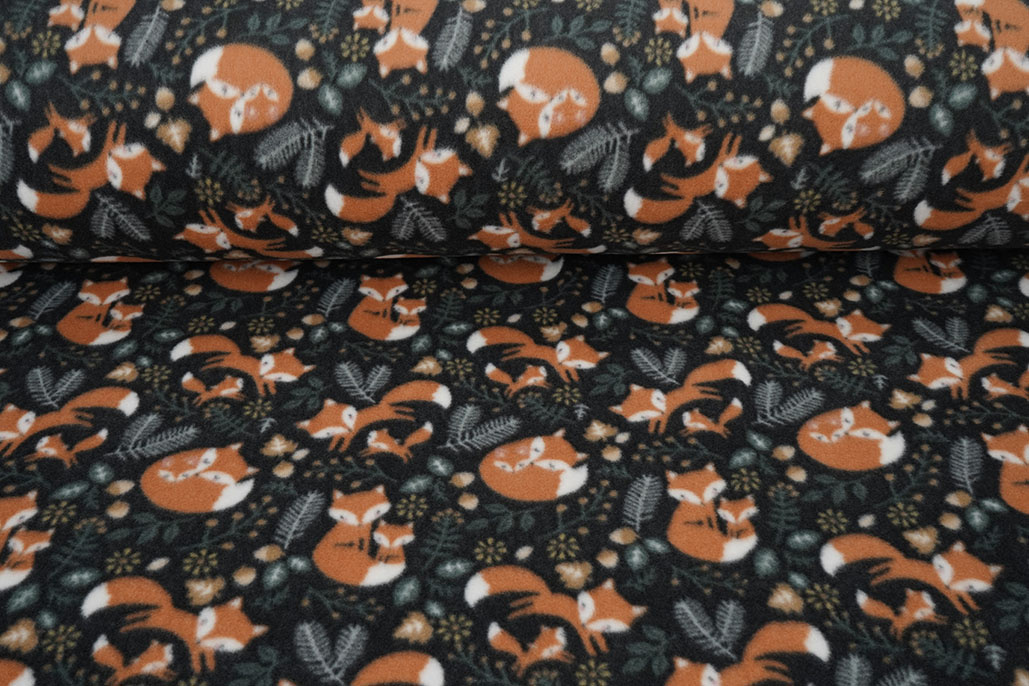 Bedruckte Polar Füchse