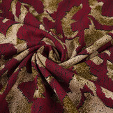 100% Viskose Augusta Bordeaux