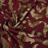 100% Viskose Augusta Bordeaux