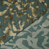 100% Viscose Augusta Zeegroen