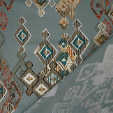 100% Viscose Leonora Grey-Blue