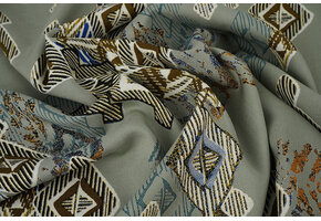 100% Viskose Leonora Altgrün