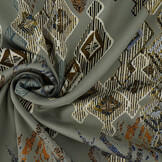 100% Viscose Leonora Old Green