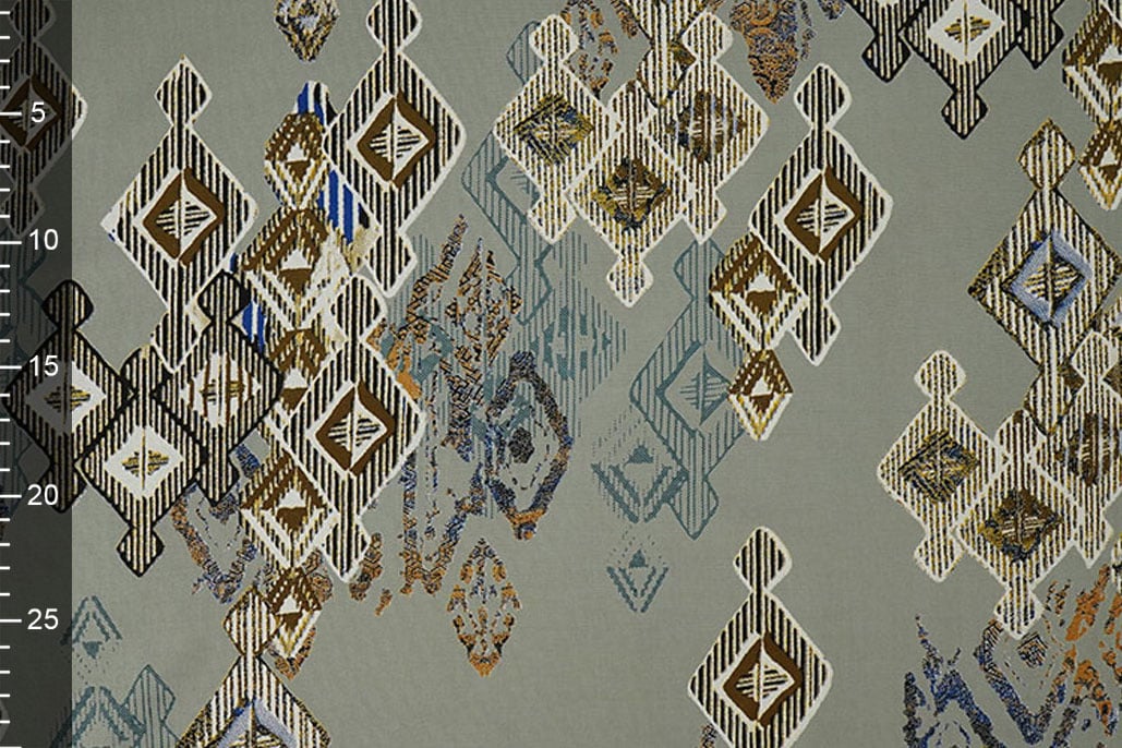 100% Viscose Leonora Oud Groen