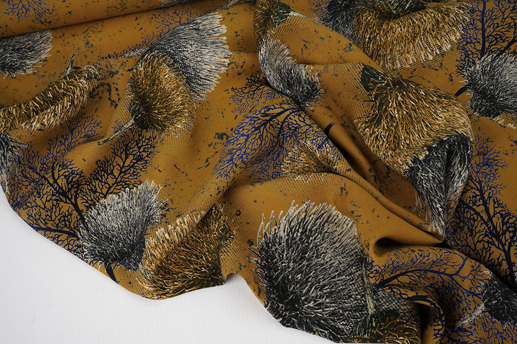 100% Viscose Helena Oker