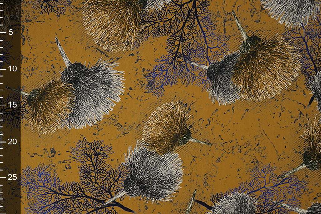 100% Viscose Helena Ocher