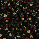100% Viscose Dorothea Black