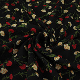 100% Viscose Dorothea Black