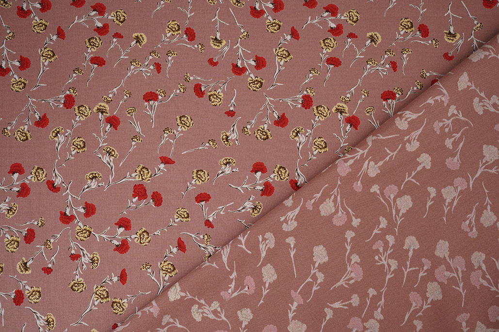100% Viscose Dorothea Powder Pink