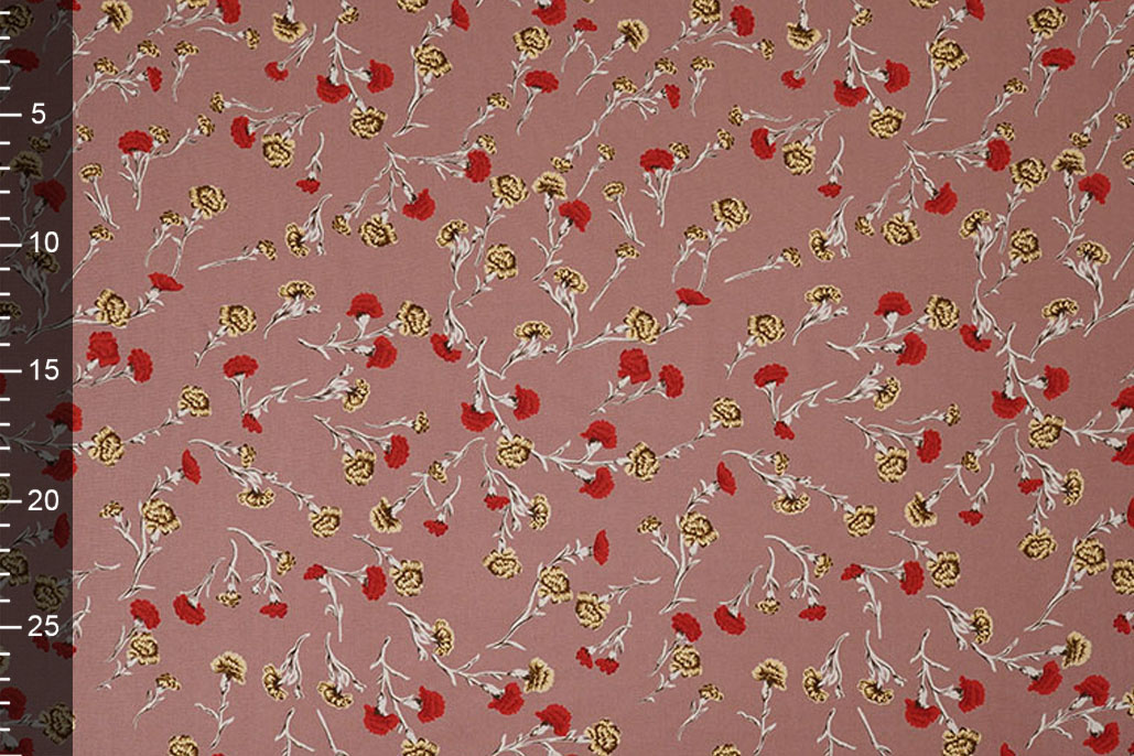 100% Viscose Dorothea Poeder Roze