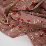 100% Viscose Dorothea Powder Pink