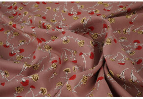 100% Viscose Dorothea Poeder Roze