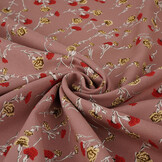 100% Viscose Dorothea Powder Pink