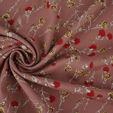 100% Viscose Dorothea Poeder Roze