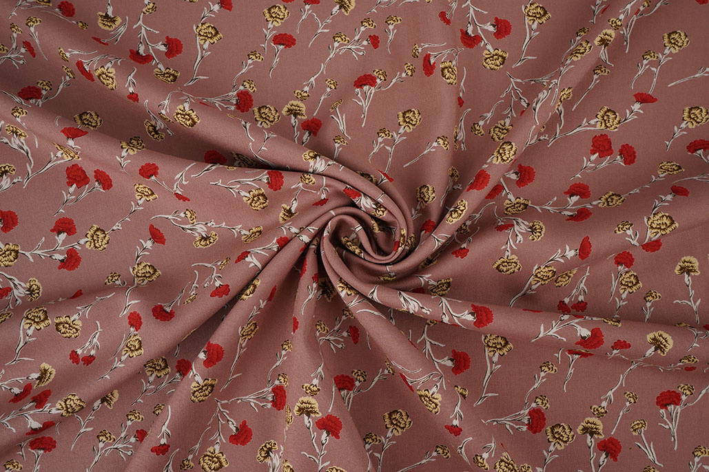 100% Viscose Dorothea Poeder Roze