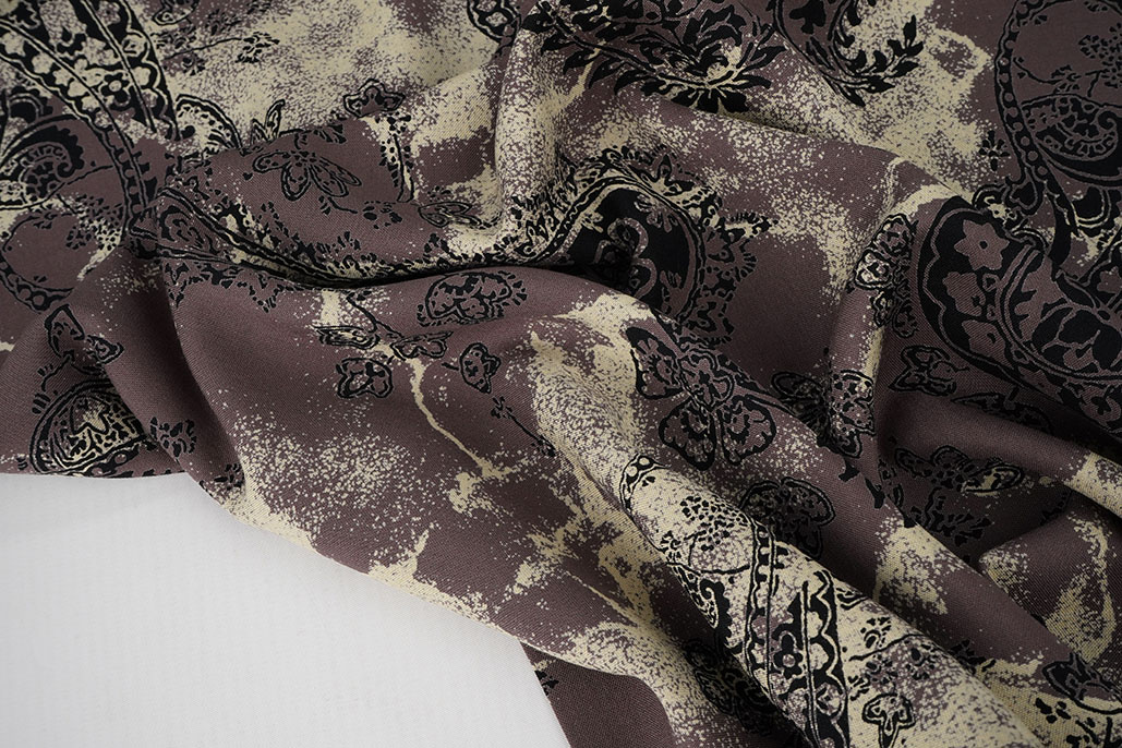 100% Viscose Frederique Mauve