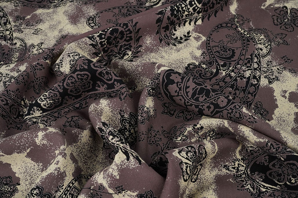 100% Viskose Frederique Mauve