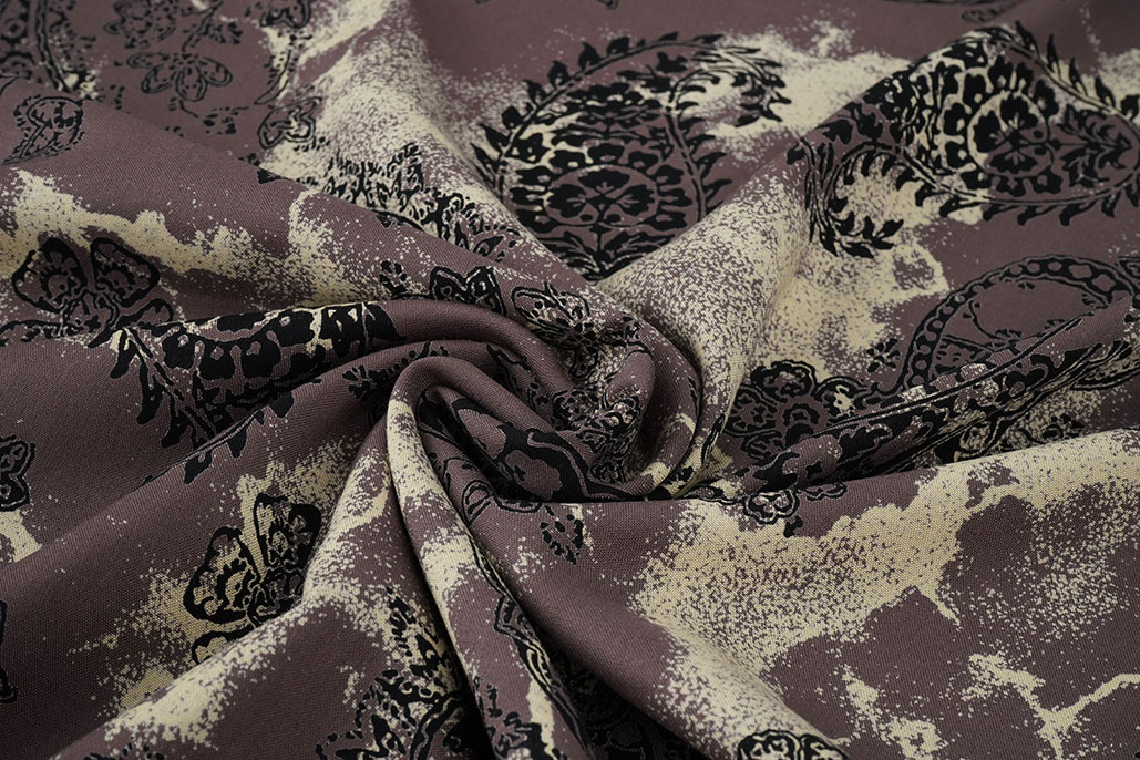 100% Viscose Frederique Mauve