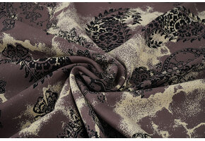 100% Viscose Frederique Mauve