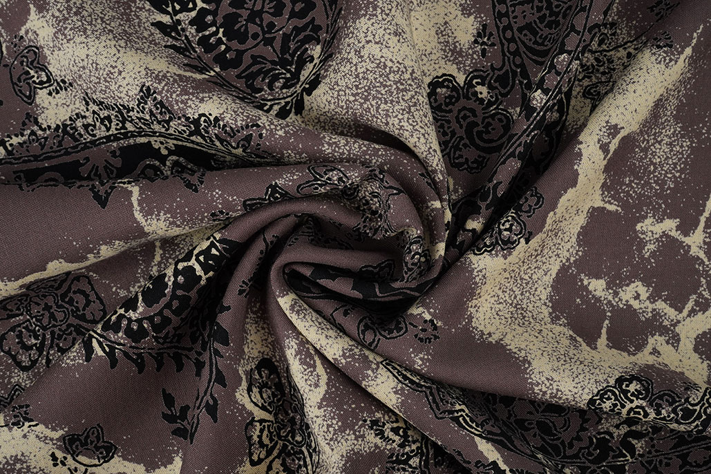 100% Viscose Frederique Mauve