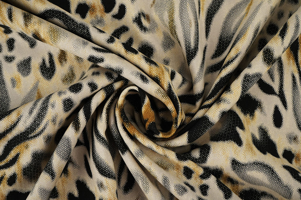 100% Viscose Mathilde Beige