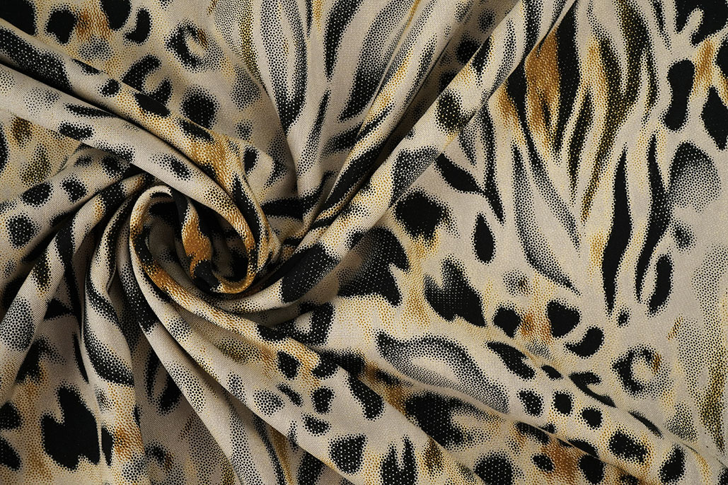 100% Viscose Mathilde Beige