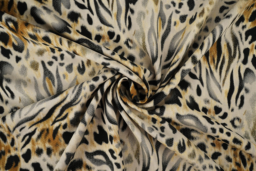 100% Viscose Mathilde Beige