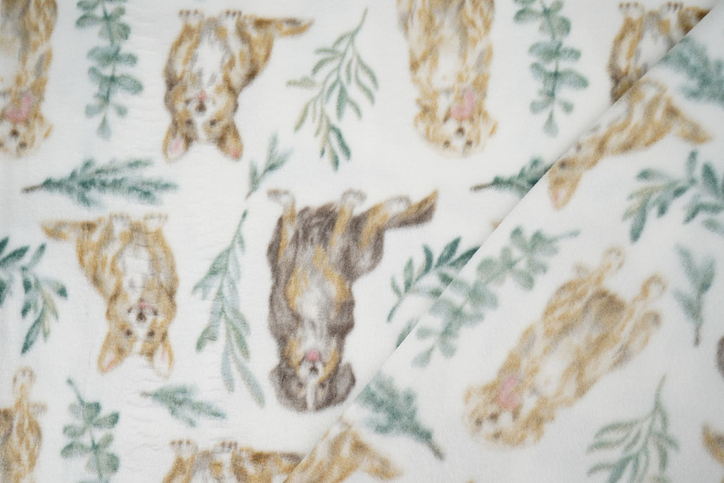 Bedruckte Polar Hund