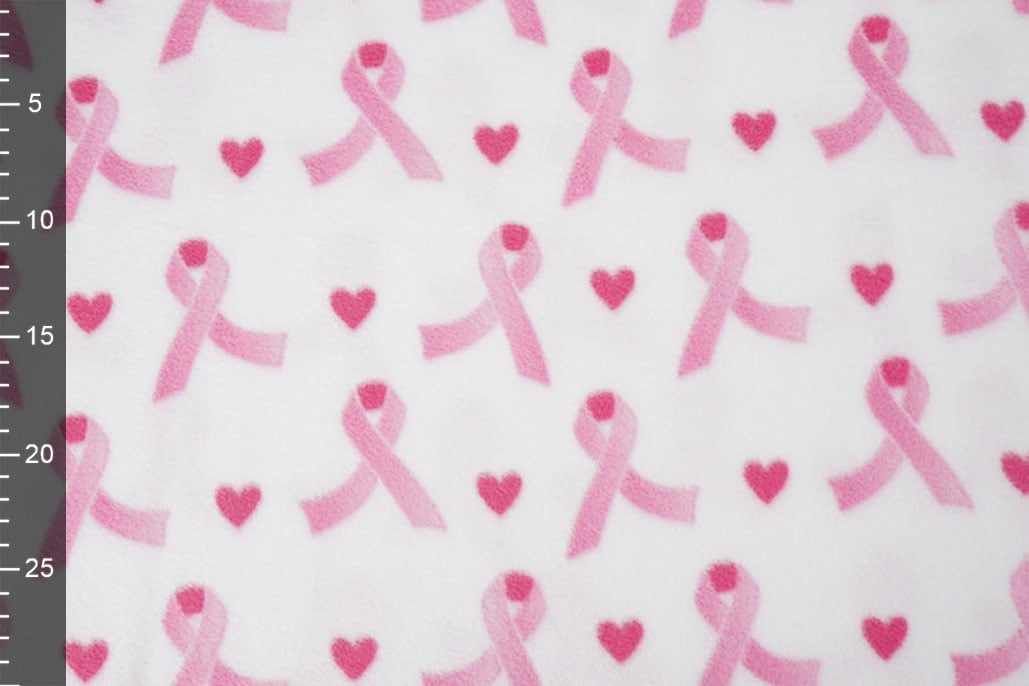 Bedruckte Polar Schleifen Rosa