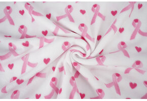 Bedruckte Polar Schleifen Rosa