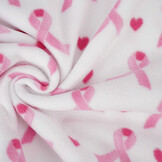 Bedruckte Polar Schleifen Rosa