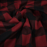 Printed Polar Blocked Black - Red