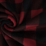 Printed Polar Blocked Black - Red