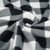 Printed Polar Blocked Black - White