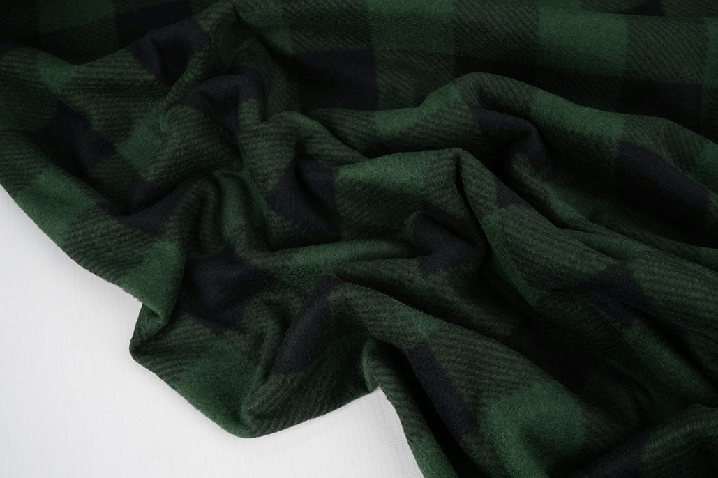 Printed Polar Blocked Black - Green