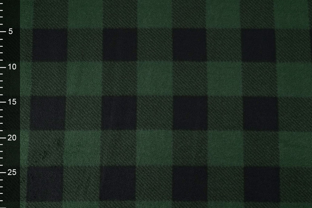 Printed Polar Blocked Black - Green