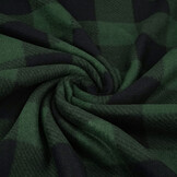 Printed Polar Blocked Black - Green