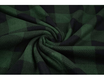 Printed Polar Blocked Black - Green