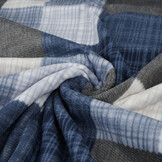 Printed Polar Checkered Blue