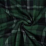 Printed Polar Checkered Green